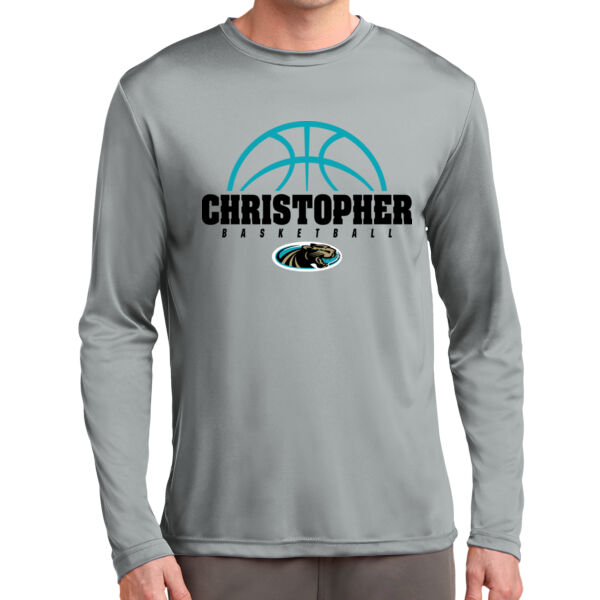 Christopher Boys Basketball Long Sleeve PosiCharge Competitor Tee Thumbnail